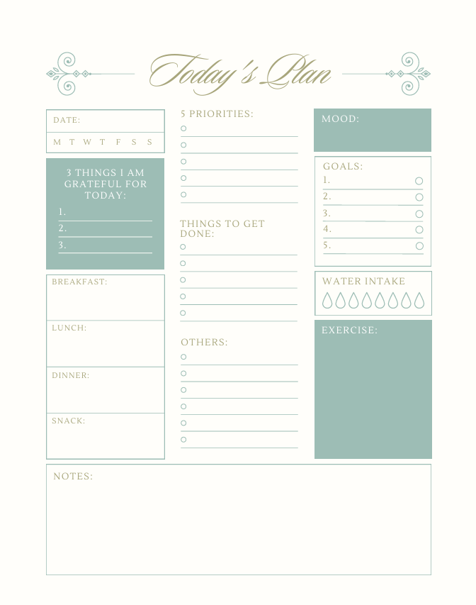 Gratitude Planner - 365 Days